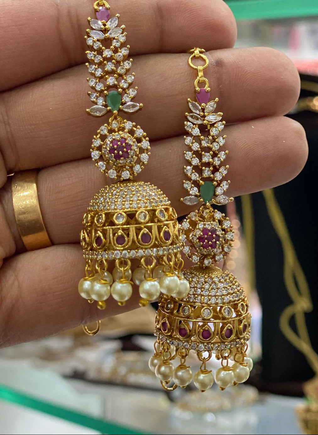 Premium Quality Metal Jhumkas.