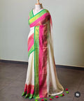 Onam Special 120 Count Premium Mul Cotton Kanchi Border Saree for Women | Kerala Cotton Saree Online|mul cotton saree
